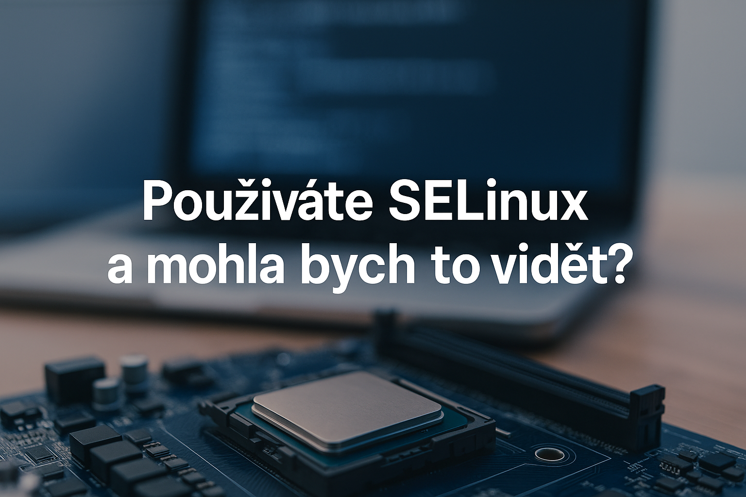Používáte SELinux a mohla bych to vidět?